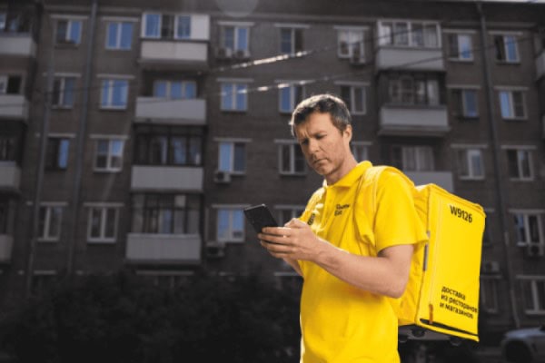 Станьте курьером по доставке еды